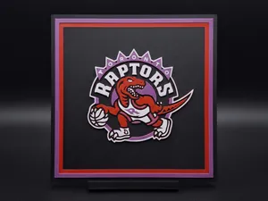 Vintage Raptors Logo - Hueforge