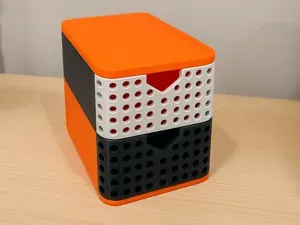 Modular Desktop Stackable DrawerSystem–120×80×45mm
