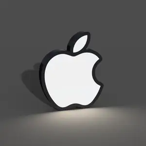 Apple Logo Lightbox LED Lamp