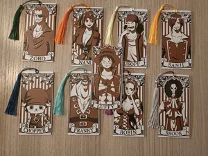 One piece - set di 9 segnalibri