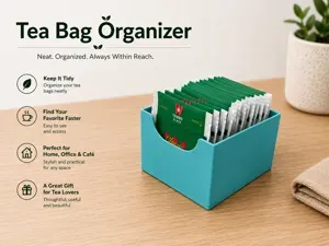 Compact Tea Bag Organizer