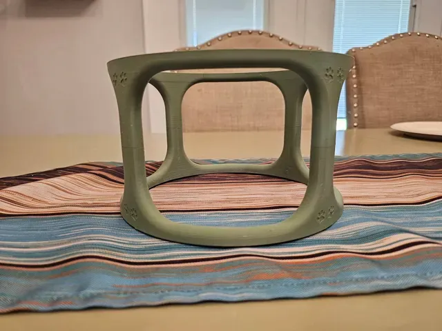 Olive Arc V2 - Parametric Elevated Pet Feeder — Фото 3 из 14