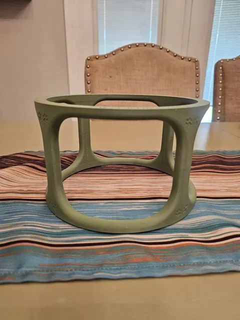 Olive Arc V2 - Parametric Elevated Pet Feeder — Фото 4 из 14
