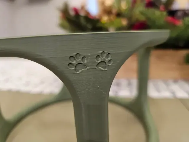 Olive Arc V2 - Parametric Elevated Pet Feeder — Фото 14 из 14