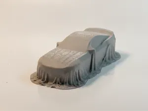 Ford Mustang Dark Horse Under Cloth STL