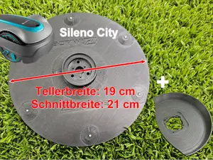 Messerteller und Schutz für 21cm Schnittbreite