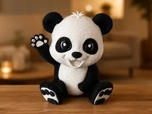 Glücklicher Panda