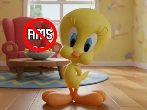 Tweety Bird – Multi-Part Figure | No AMS Required