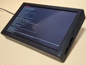 Case for RaspBerry Pi 3B + 10.1” Touch Display