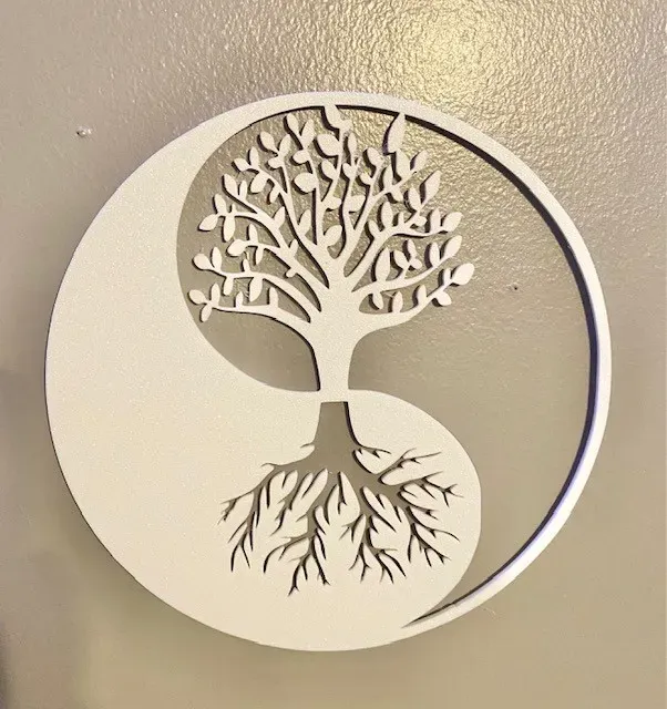 Yin Yang Tree of Life Wall Art — Image 2 of 2