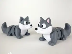 Cute Wolf Articulated