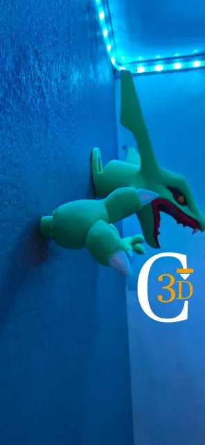 Rayquaza - Decoración de Pared 3D — Image 6 of 7