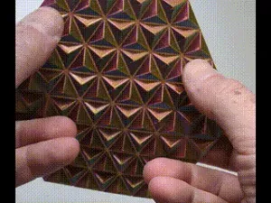 Flexihexi the flexible hexagon fidget toy fabric