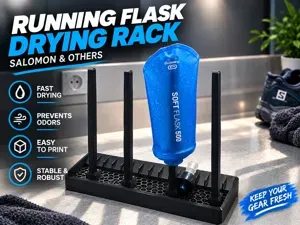 Support 4 flasques running Salomon/Decathlon