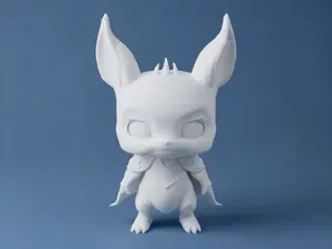 Chibi Bat Figurine | Goth Aesthetic Decor