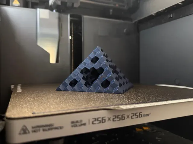 Rhombic Dodecahedral Sierpiński Pyramid - Level 3 — Image 6 of 8