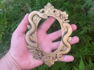 Gothic Snake Embrace Frame