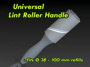 Universal Lint Roller Handle