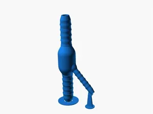 8mm to 4mm Y-connector for drip irrigation