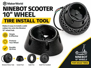 Ninebot 10" solid tire seating tool