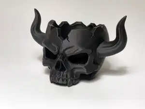 Demon Skull Planter