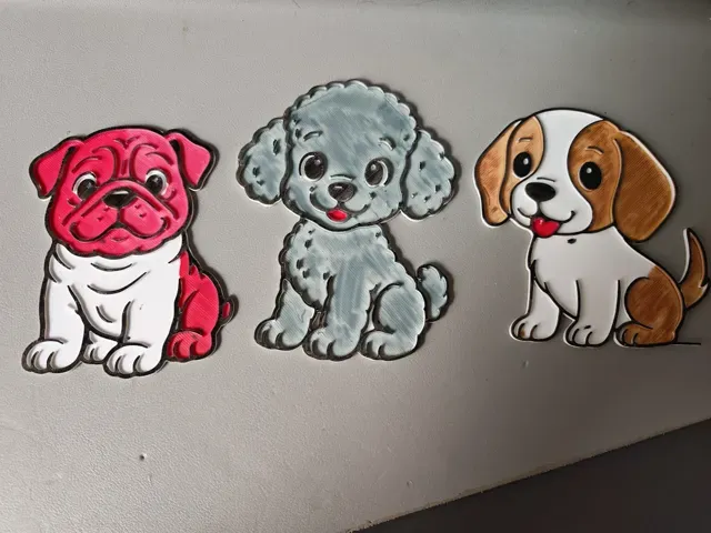 Cute Puppy Coloring Set
