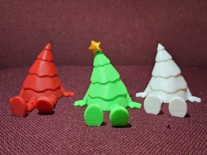 Articulated Christmas Tree (with star)