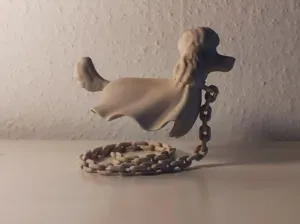 Floating Ghost Dog Illusion - Poodle (Standard)