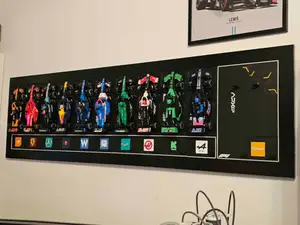 F1 Speed Champions Wall Display  