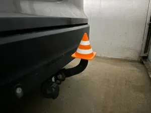 traffic cone hitch ball cover