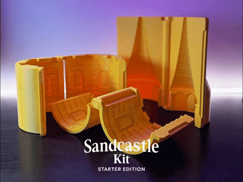 Magic Sandcastle Kit : Starter Edition by Pipin.W