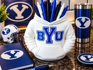 BYU Cougars Hoodie Pen Holder