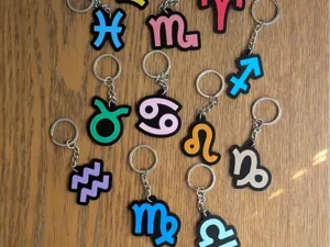 Zodiac Signs - Keychain Set