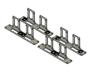 10-inch Rack Mount for 2x Pi