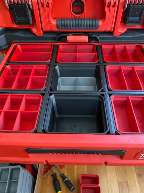 MILWAUKEE PACKOUT - 3 DRAWER NESTING BINS — Фото 4 из 7