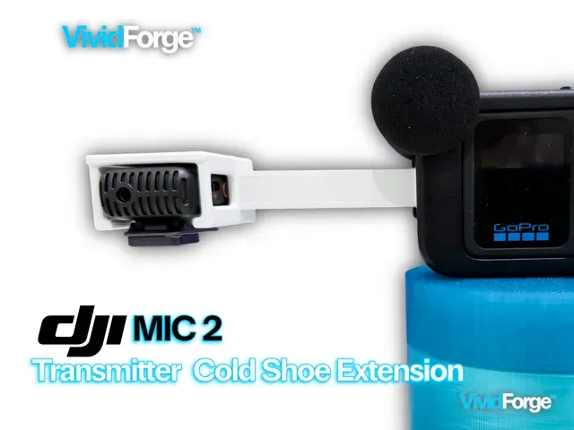DJI Mic 2 Transmitter Cold Shoe Extension Mount — Фото 3 из 5