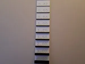 Size Thickness Measurement Tool for 0.4mm nozzle