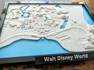 Disney World Magic Kingdom 3D Miniature