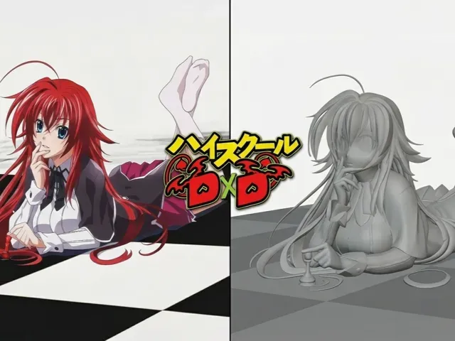 Rias Gremory from High School DxD