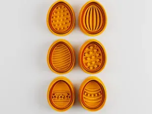 Easter Eggs Cookies Cutter