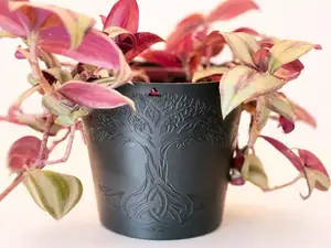Nordic Tree of Life Hanging Planter (with hooks)