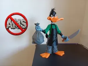 Daffy Duck x Dexter Morgan / NO AMS