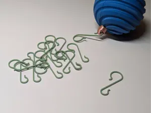 Christmas tree ornament ball hook