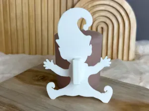 Footprint & Silhouette Stencil – Elf on the Shelf