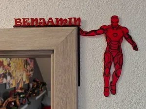 Iron Man Marvel Türschild