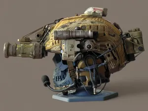 Original skull helmet stand