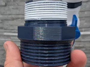 1.5" npt to Intex Hose Adapter