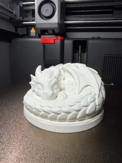 Sleeping Baby Dragon – Support-Free Desk Pet — Image 2 of 6