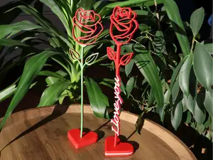 Valentines Rose Stand 2 Colors