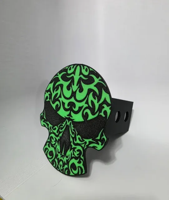 Skull Trailer Hitch Cover — Фото 2 из 3